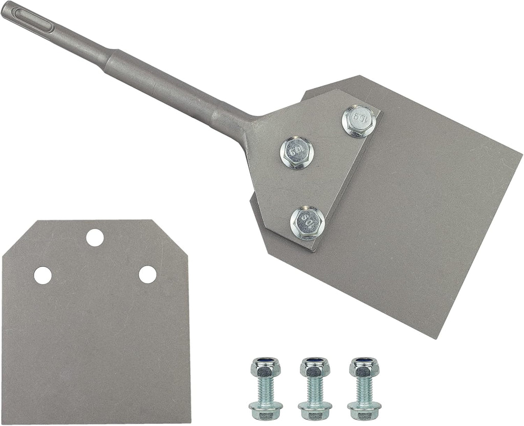 4 Inch SDS Plus Floor Scraper Tool Kit with Extra Blade and Bolts R50948