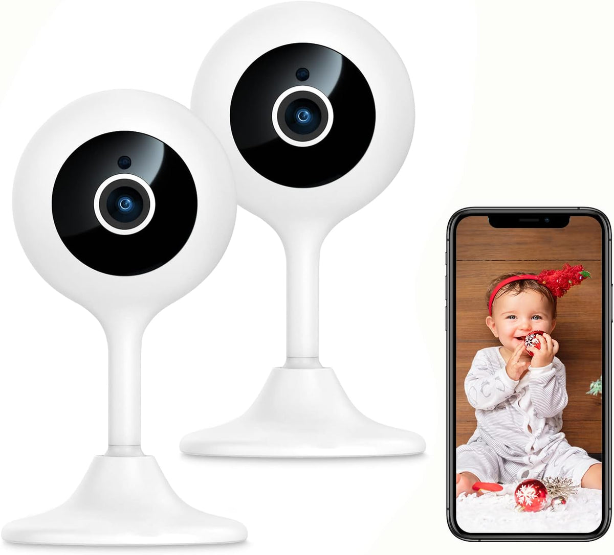1080P HD Smart Security Camera 4-Pack P301683