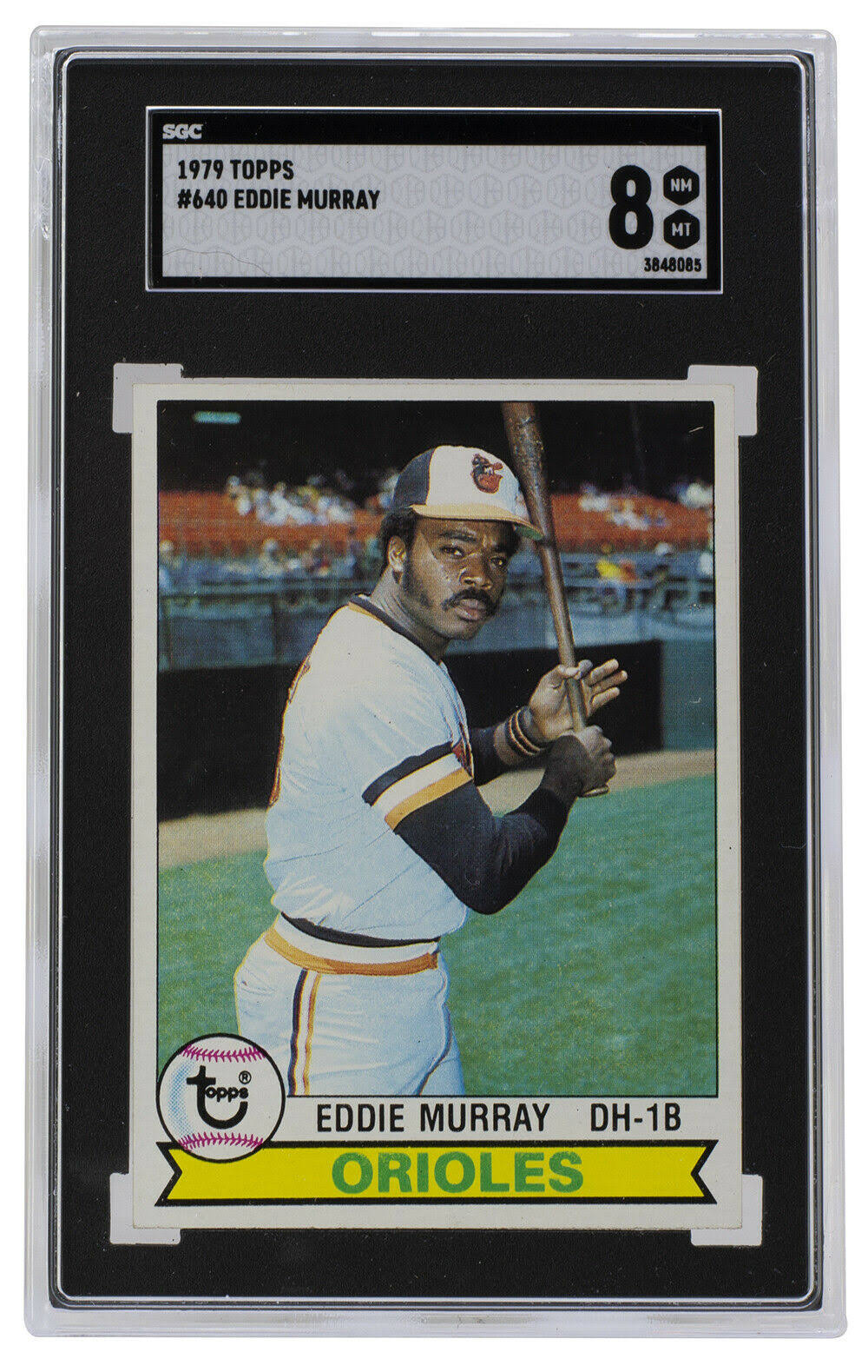 Slabbed Baseball Card SGC 8 NM-MT V8752