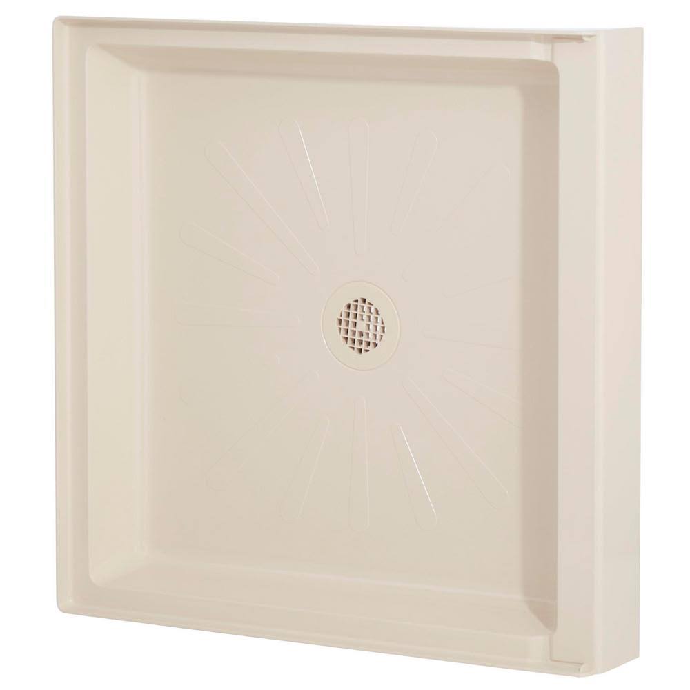 Shower Floor 32 In. x 32 In. Bone Q7747