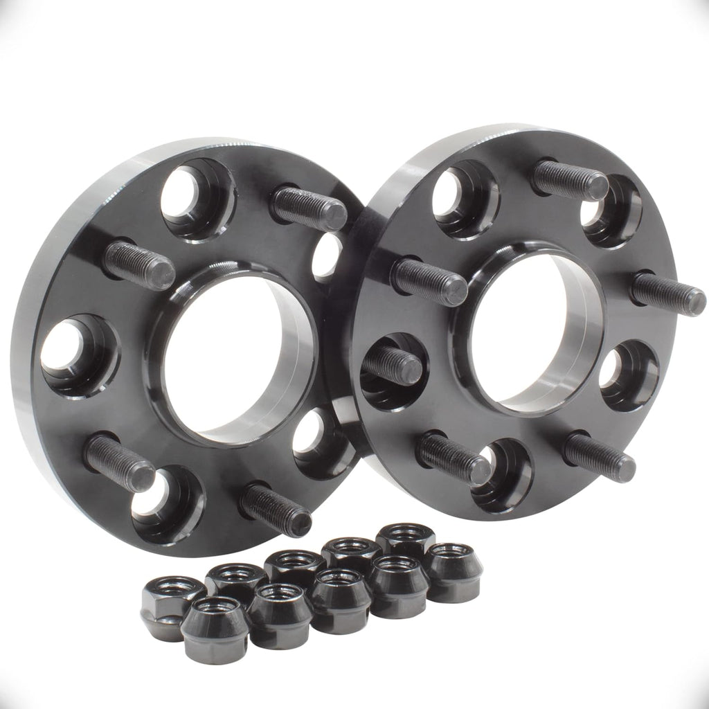 Wheel Adapters 5x4.50 to 5x4.50 Hub Centric 70.50mm Billet Aluminum 1" Thick Set of 2 J197