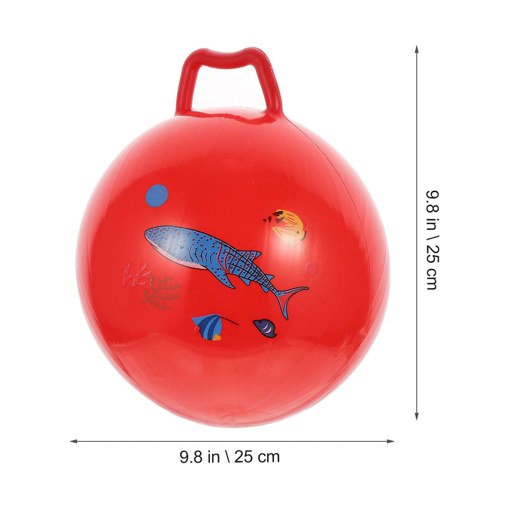 3Pcs Inflatable Hopper Balls with Handle U2491