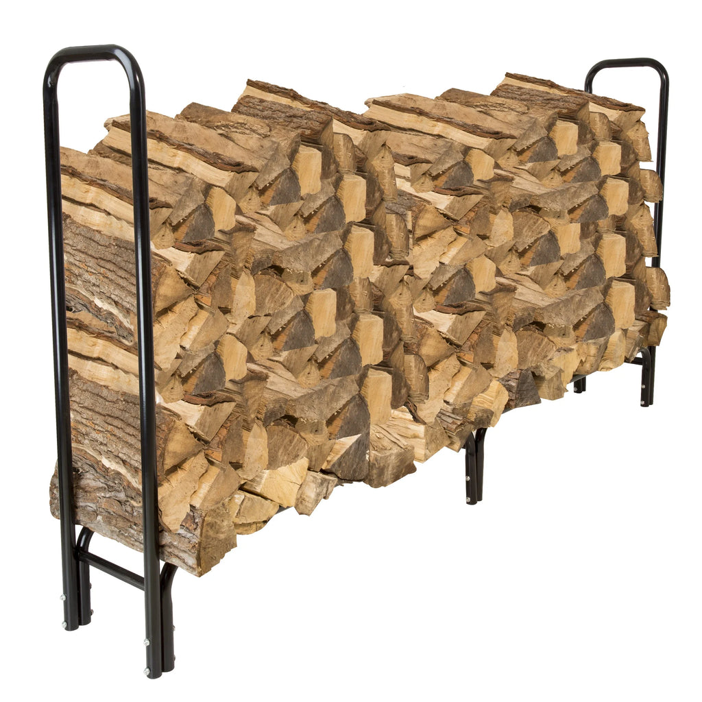 Black Firewood Rack E9856