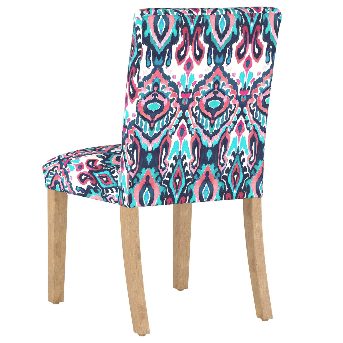 Dining Chair Printed Navy/Pink A9062