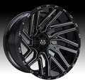 24x14 6x135/6x5.5" -76mm Black/Milled Wheel Rim J35830