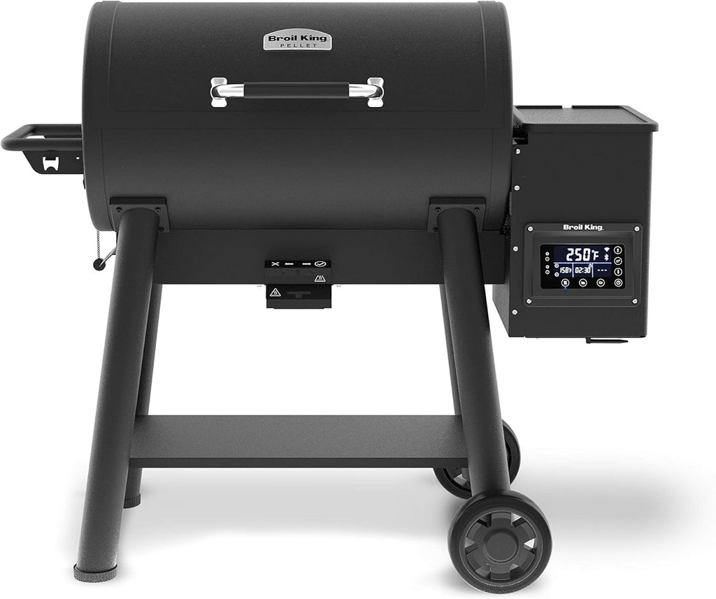 Black 640 sq. in Pellet Grill Q246