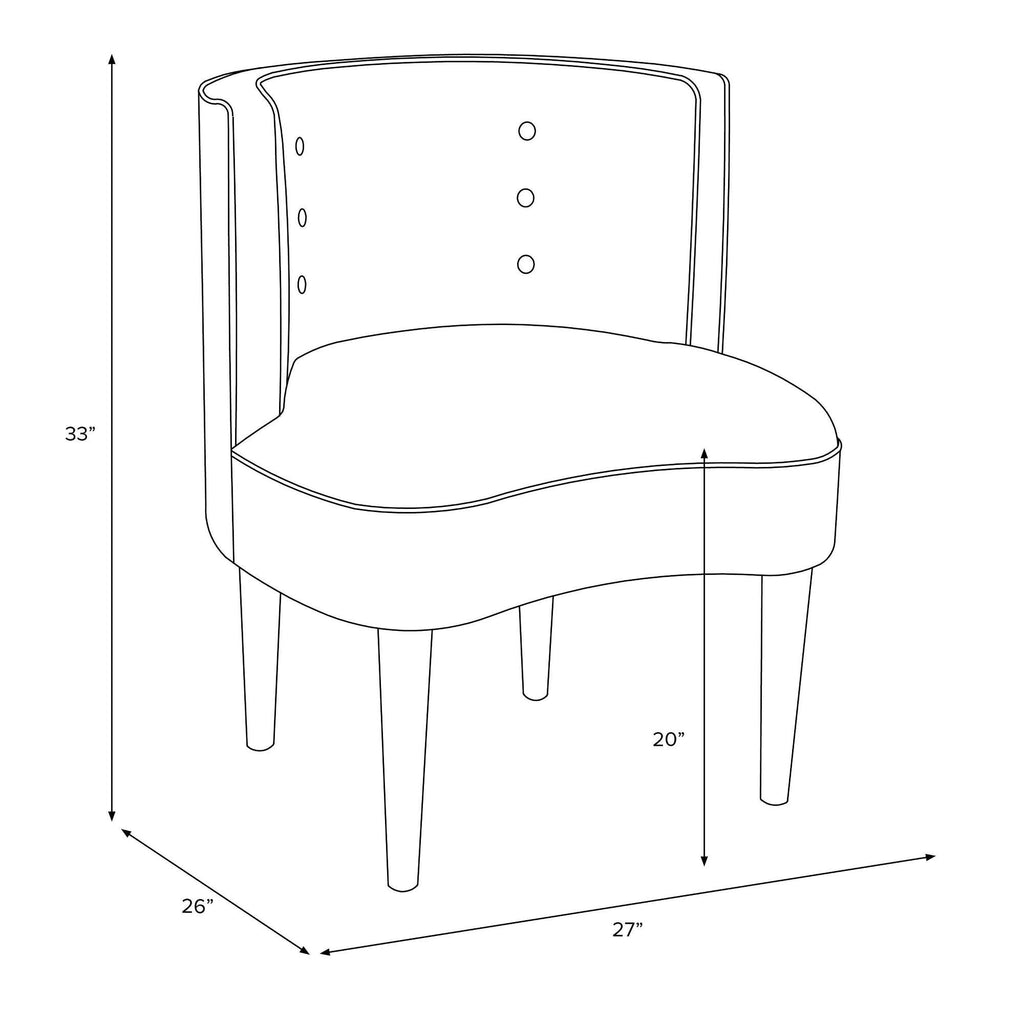 Emerald Green Side Chair T7664