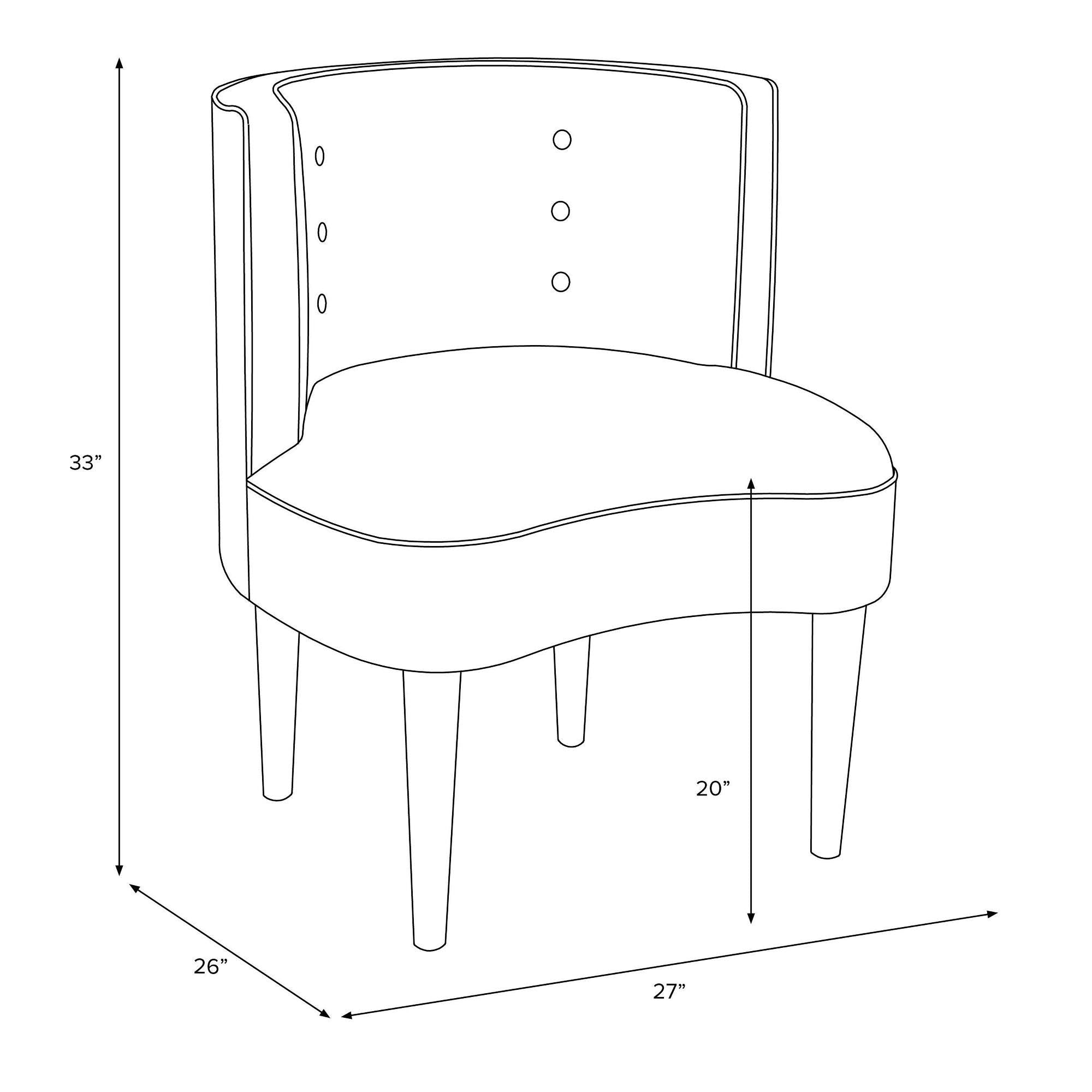 Emerald Green Side Chair T7664