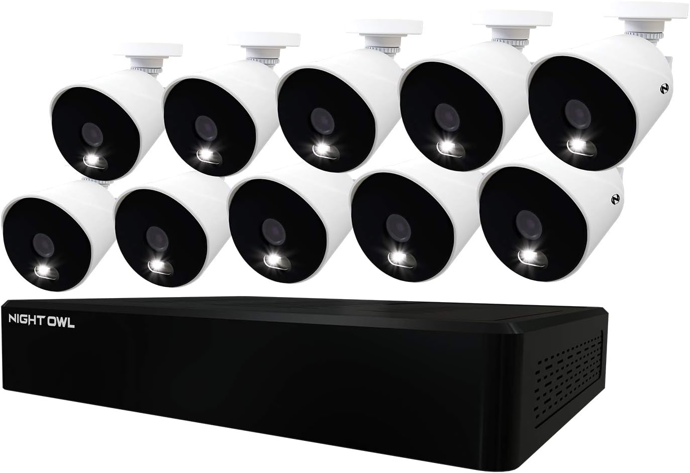 6 Wired 4K Ultra HD Indoor/Outdoor Security Camera System with 2TB Hard Drive Z78798