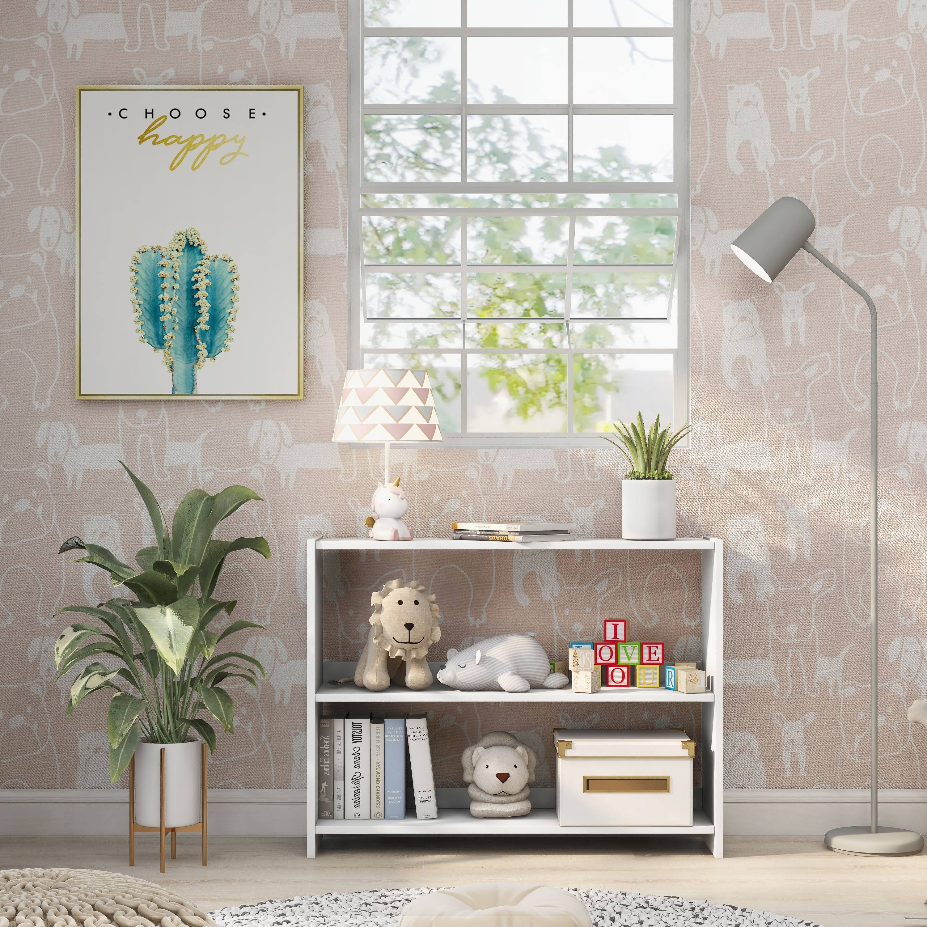 White Bookshelf O604835