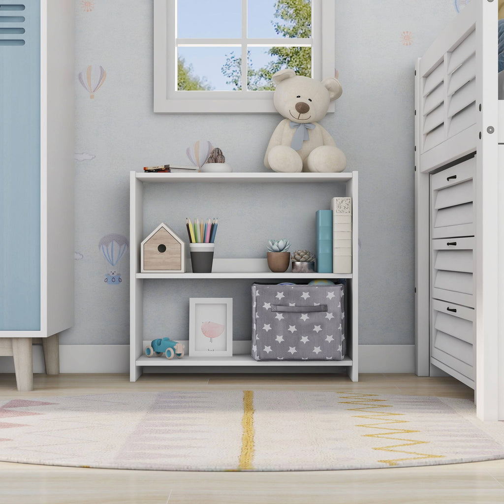 White Bookshelf O604835