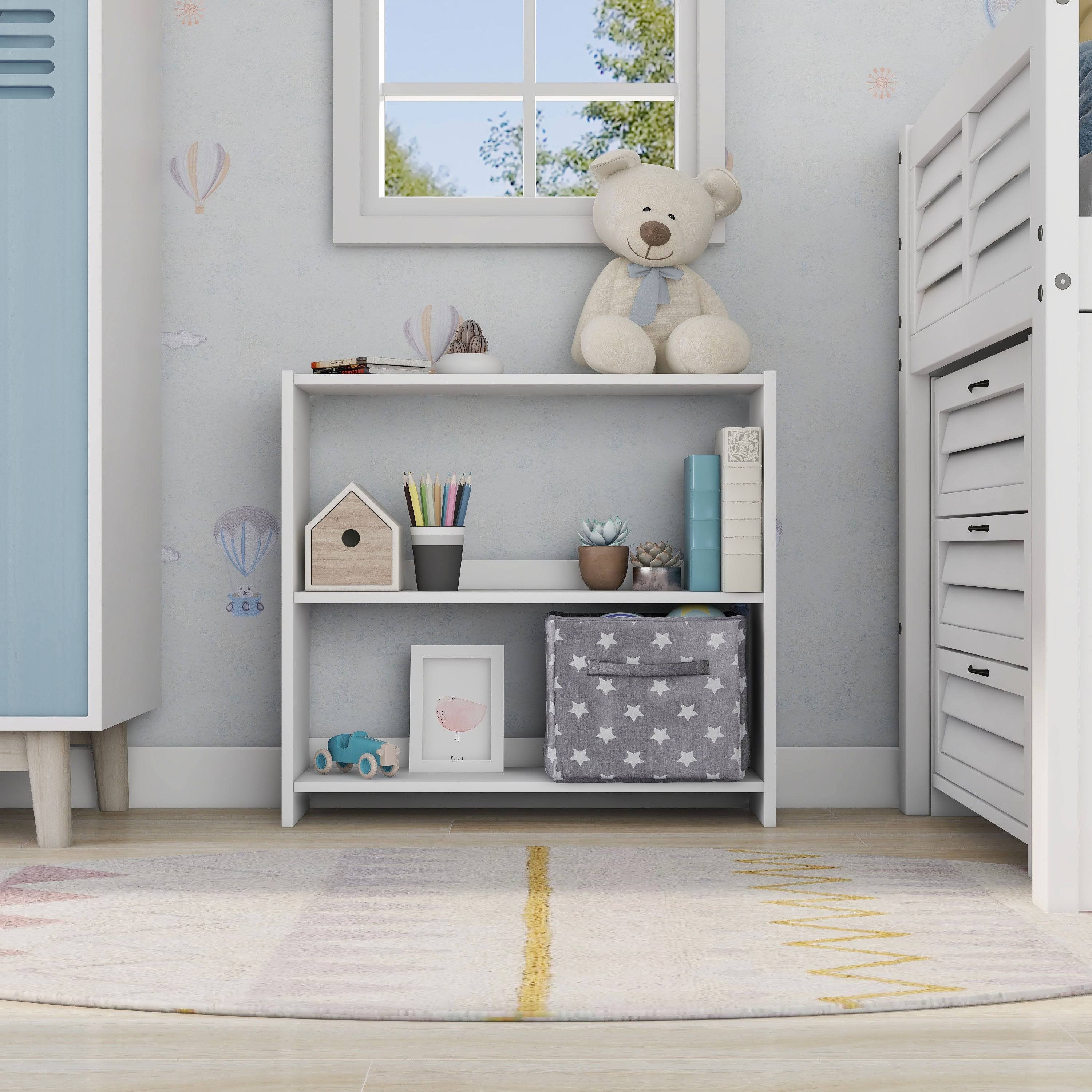 White Bookshelf O604835