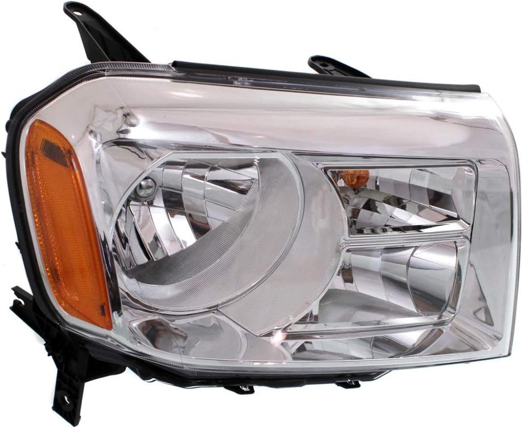 Passenger Side Headlight for Honda Pilot 2012-2015 with Bulbs B5231