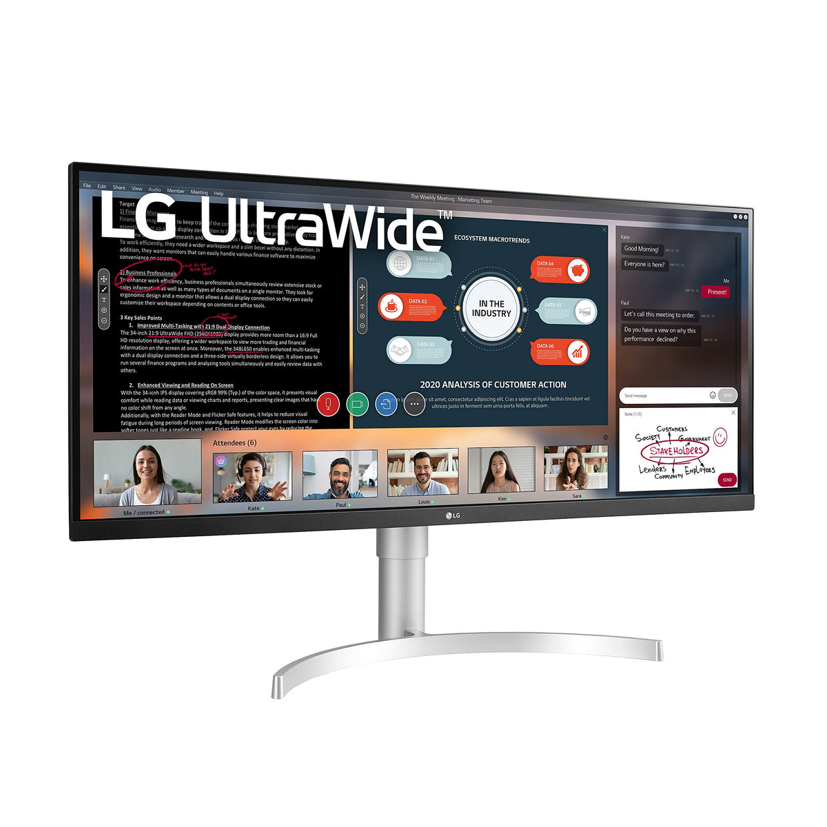 34" 21:9 FHD IPS Monitor with DisplayHDR 400 O27610