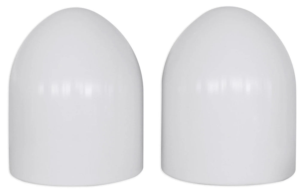White Aluminum Wakeboard Tower Speaker Pods with Covers X60276