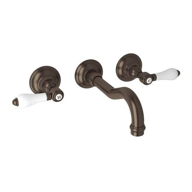 Tuscan Brass Wall Mount Lavatory Faucet P146