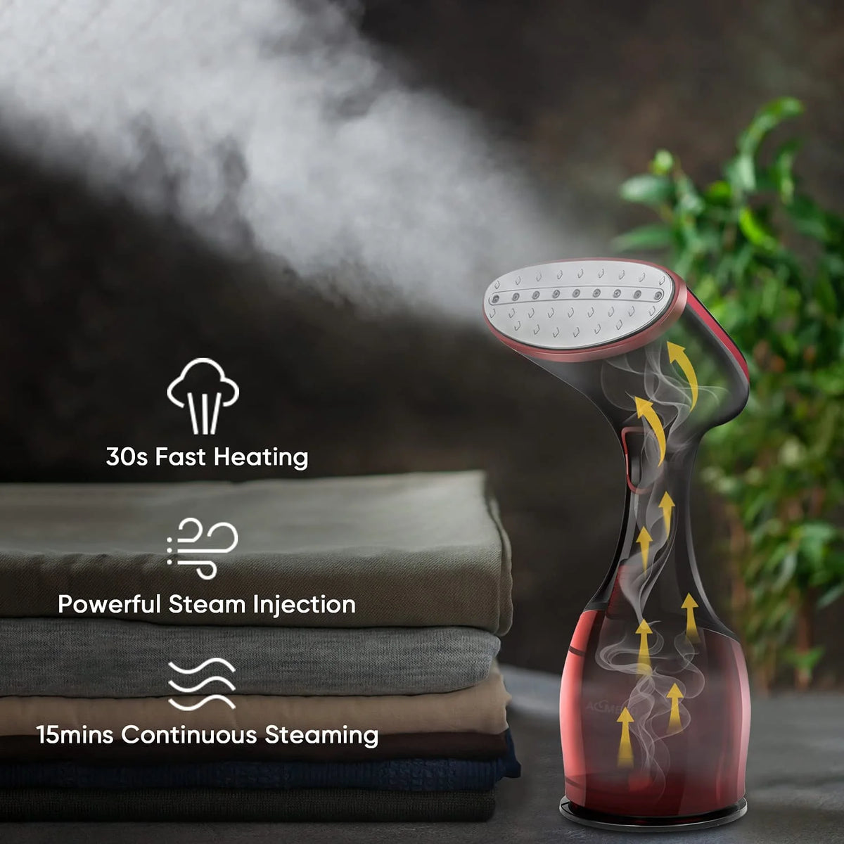 Handheld Steamer with 300ml Water Tank M2938