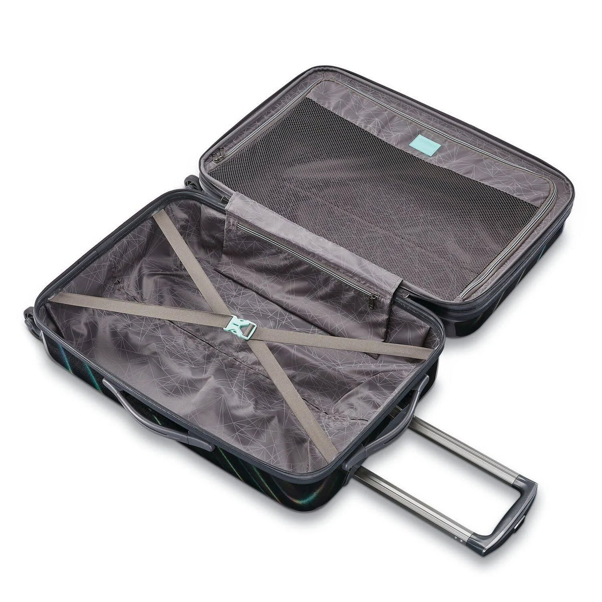 21in. Iridescent Black Spinner I501