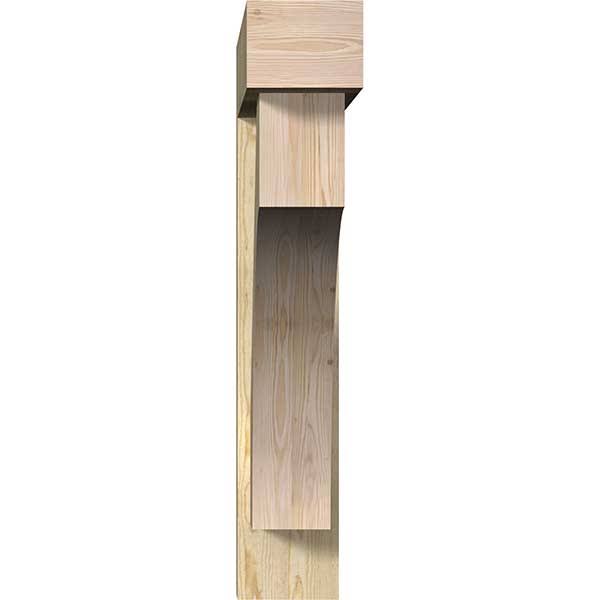 Douglas Fir Bracket with Offset Brace D9875