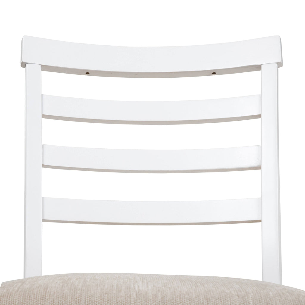 Rustic White Counter Height Chairs (Set of 2) U878234