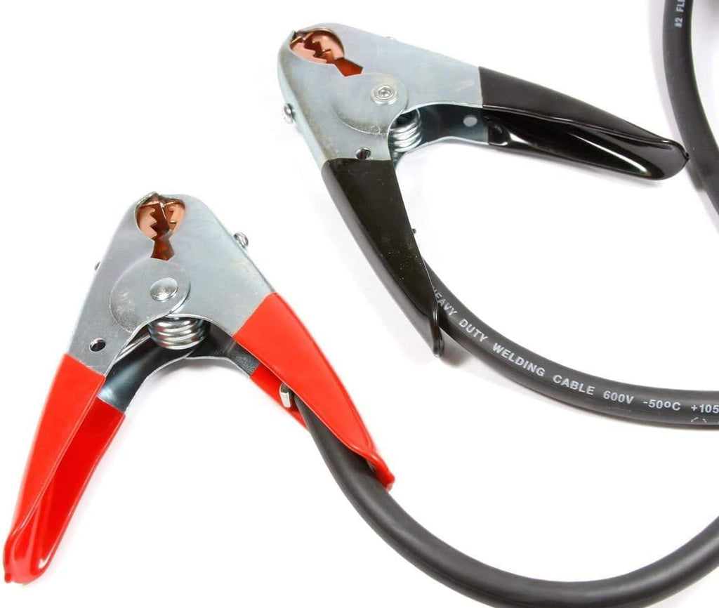 Heavy Duty Number 2 12-Feet Battery Jumper Cables X667563