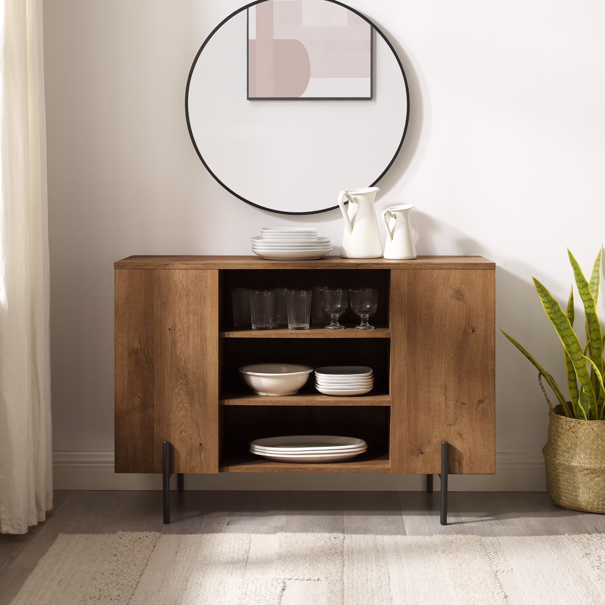English Oak Console Table F522955