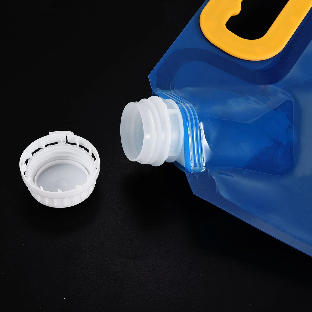 10L Collapsible Water Container Bag, 4 Pack Clear Blue I400
