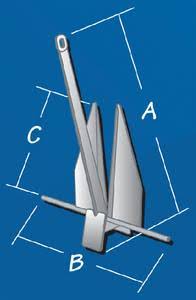 35 lbs Hi-Tensile Anchor L37135