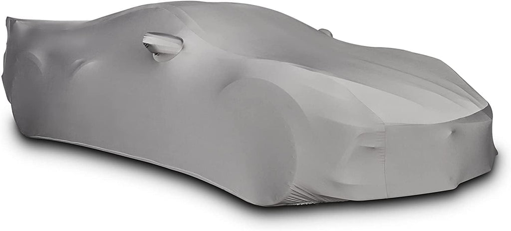 Dark Red C8 Corvette Stingray Stretch Satin Indoor Car Cover W518299