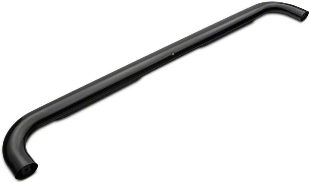 Black 4-Inch Oval Bent End Side Step Bars L127210