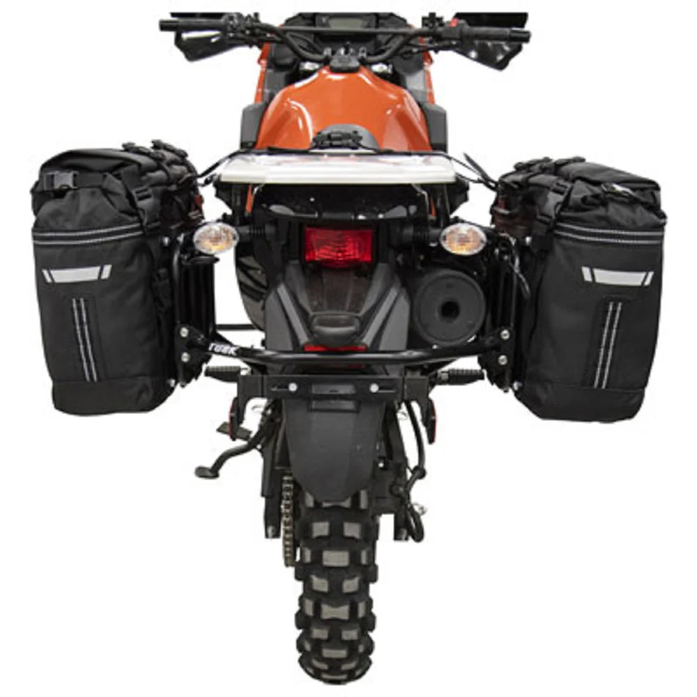 Pannier Racks With Pannier Bags For Kawasaki KLR650 Adventure 2022-2023 T983