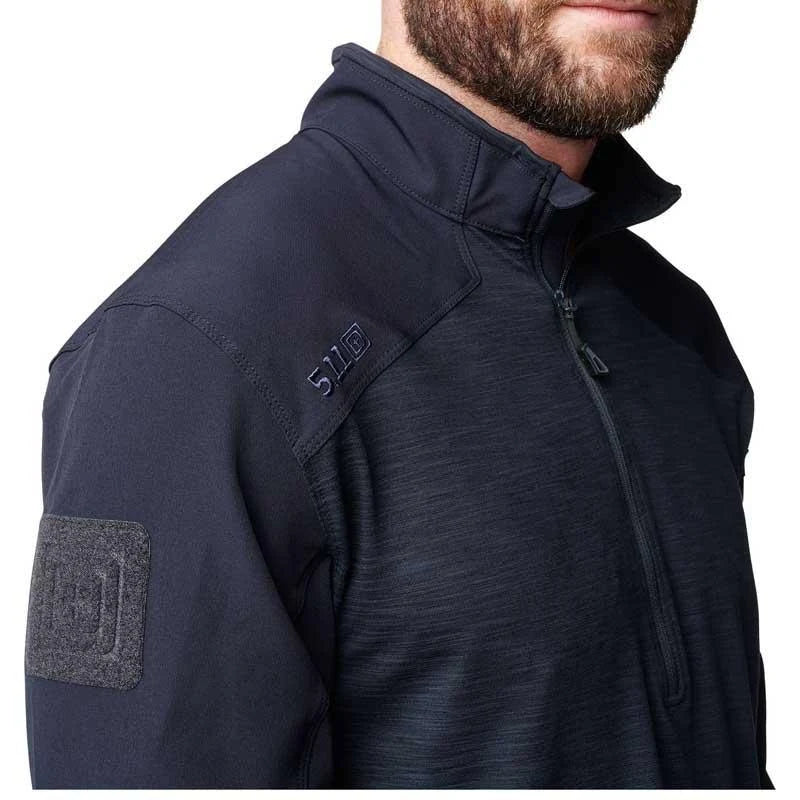 Dark Navy 1/4 Zip T7928