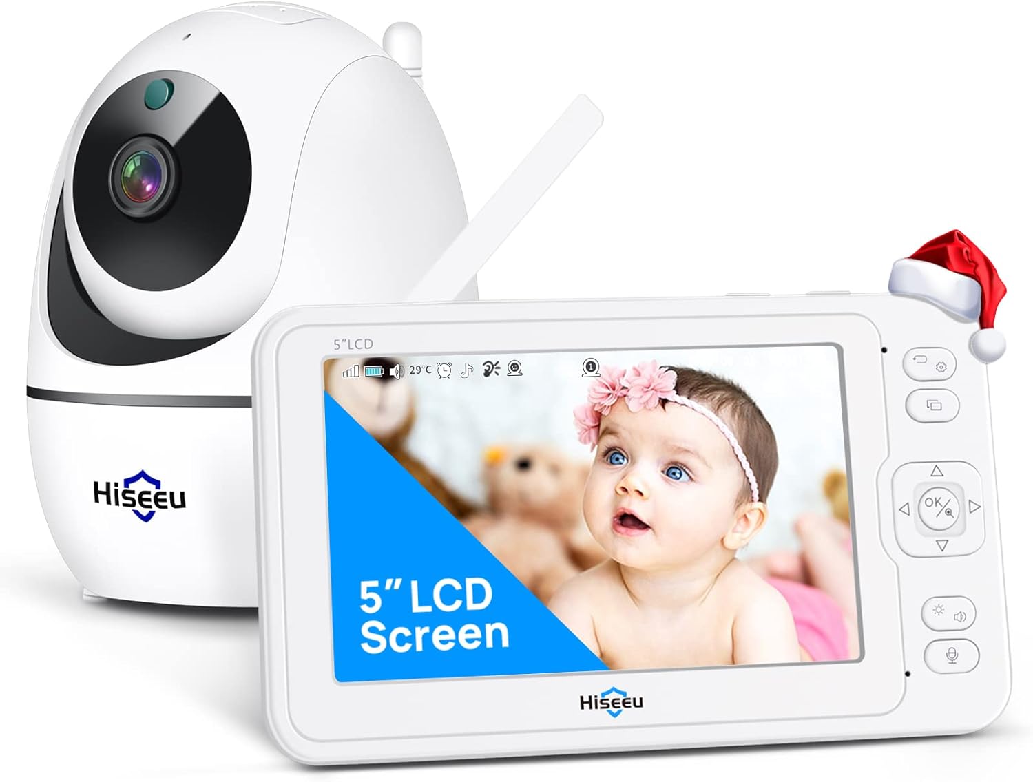 1080P Wireless Baby Monitor with Night Vision I10141