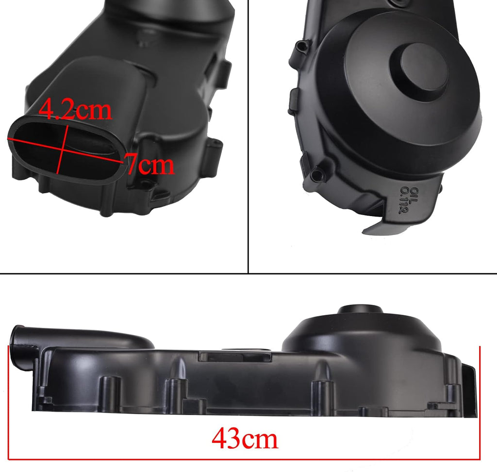 Transmission Cover Assembly for GY6 125CC-150CC Engine Scooter ATV Moped Pack of 2 Y3302