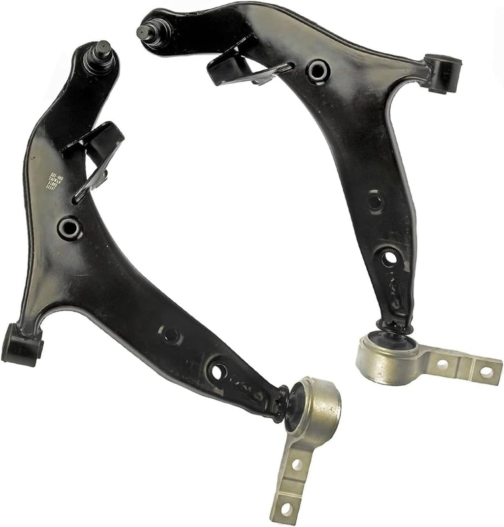 Front Lower Control Arms w/Ball Joints + Sway Bars 4pc Set V79351