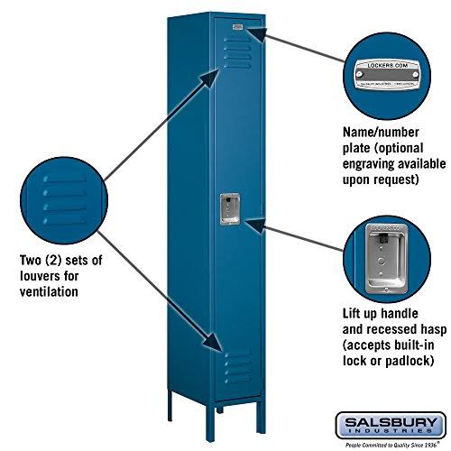 Single Tier Metal Locker B99248