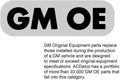 GM Original Equipment Monotube Rear Shock Absorber Pack of 2 X7576
