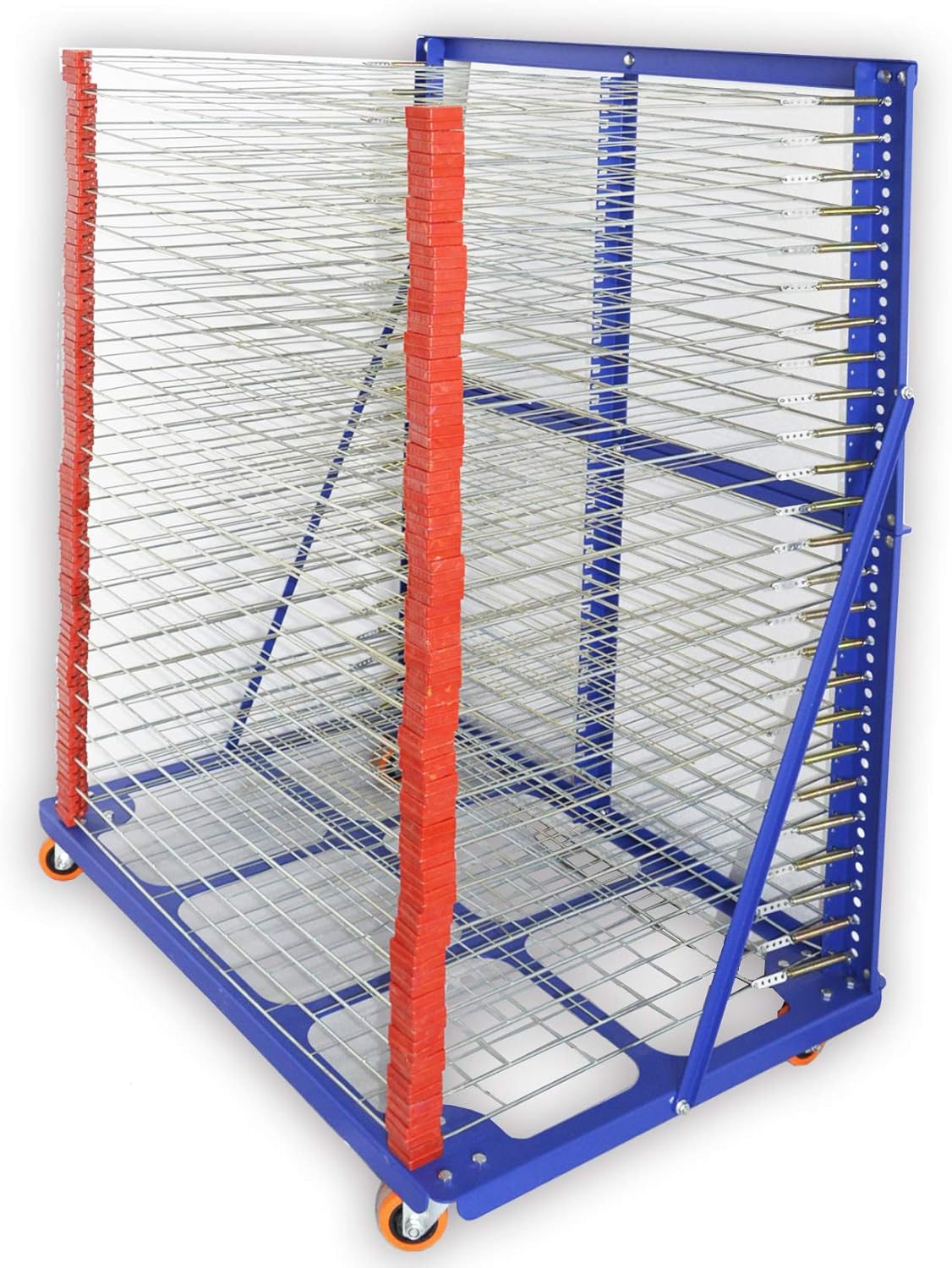50 Shelves Movable Silk Screen Printing Drying Rack S490