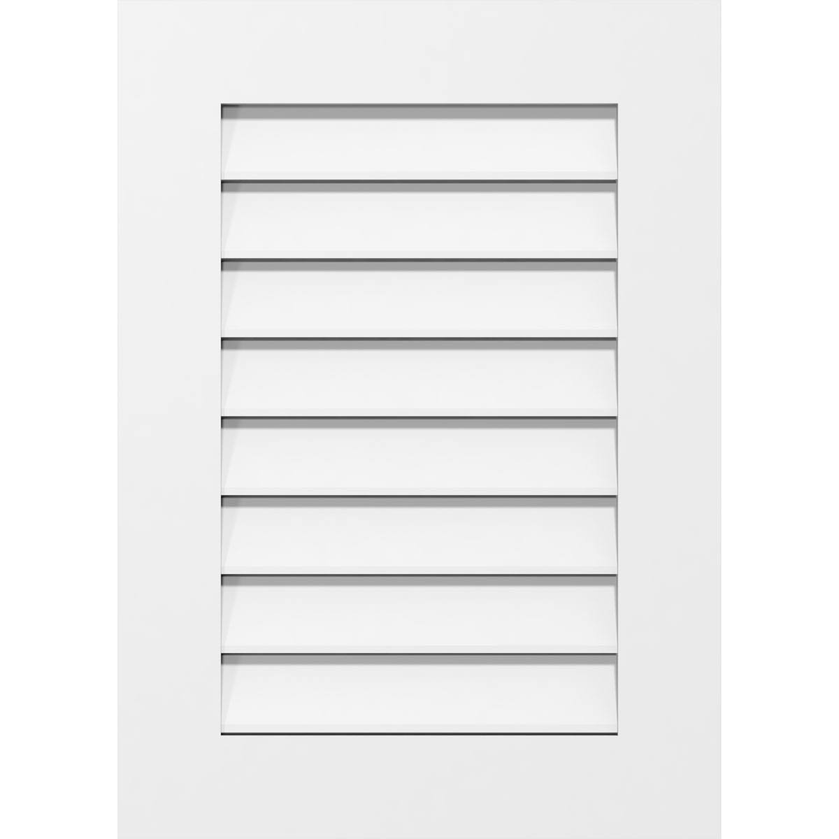 PVC Gable Vent 28x22 W x 38x22 L D403836