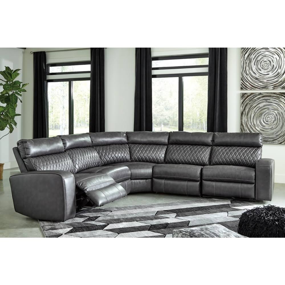 Gray Power Recliner L372007