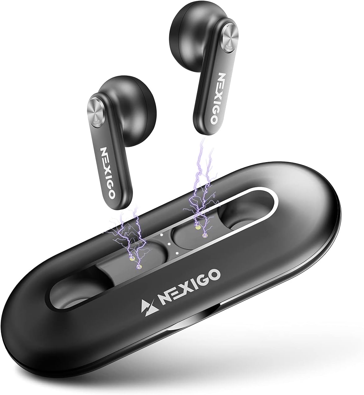 Black Wireless Earbuds Pack of 2 T733