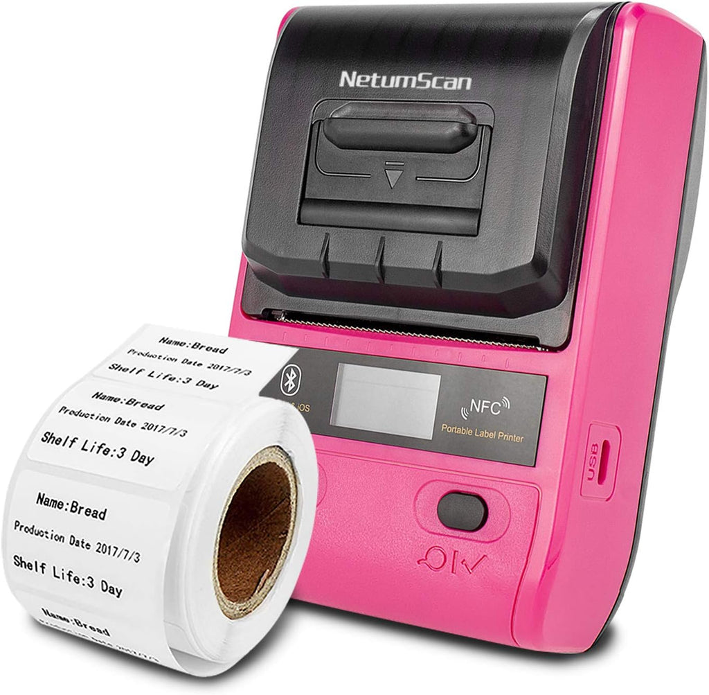 Portable Bluetooth Thermal Label Printer S4318