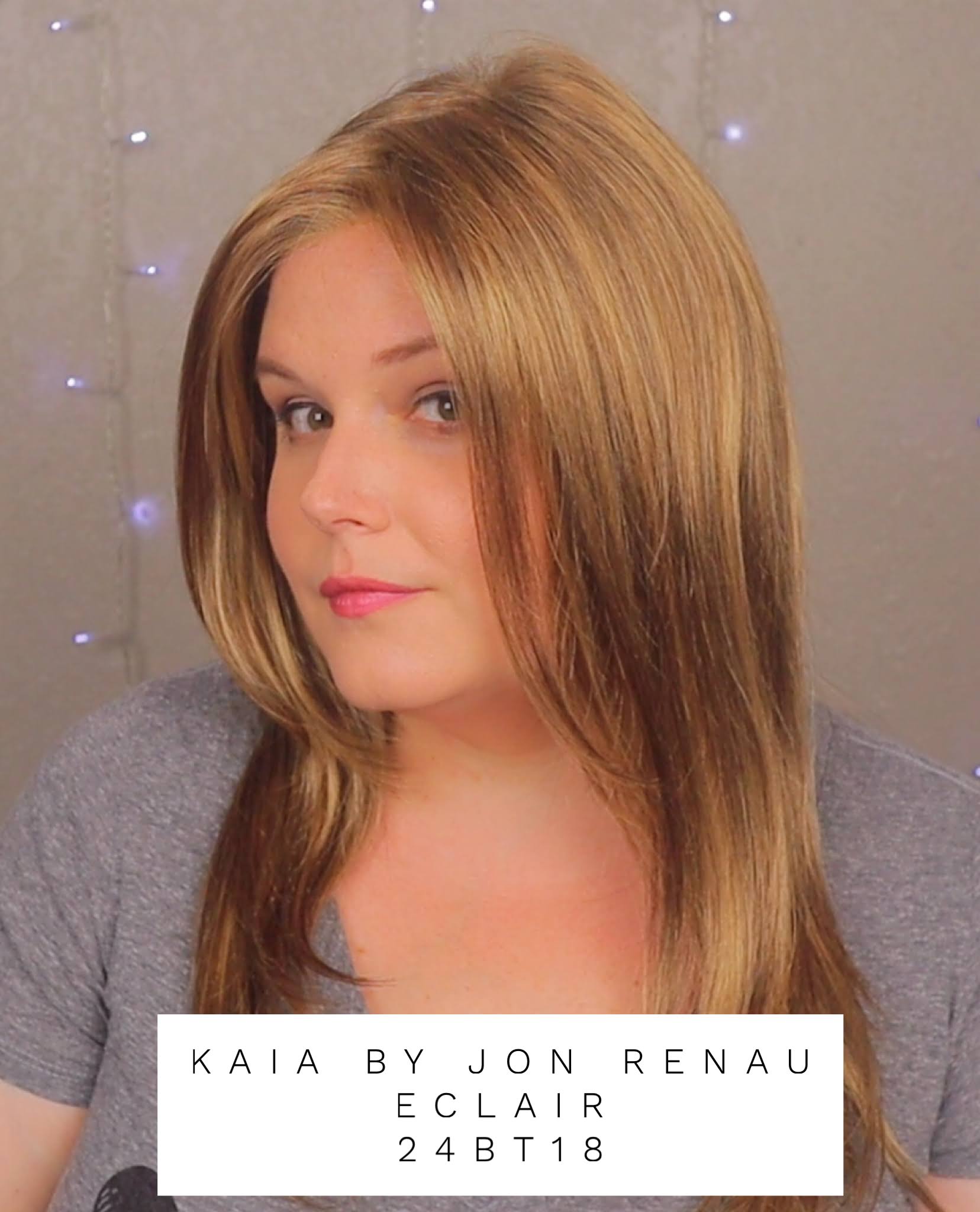 Light Ash Blonde and Light Natural Blonde Blend Wig H20270