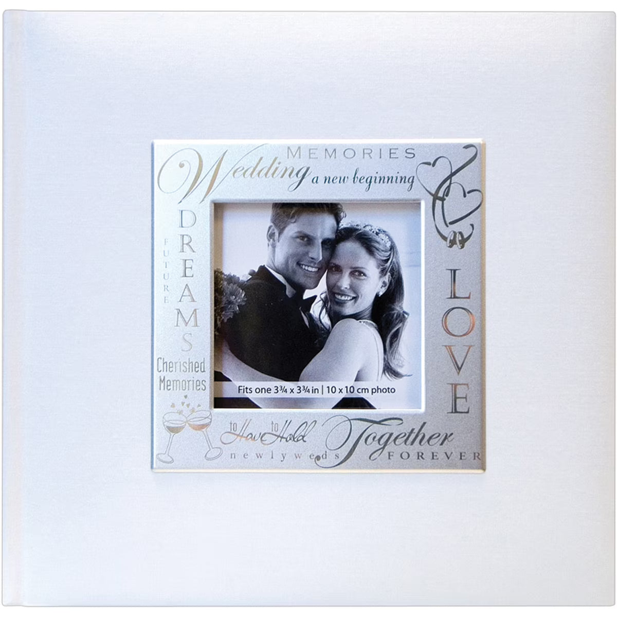 White 200 Pocket Photo Album D8086
