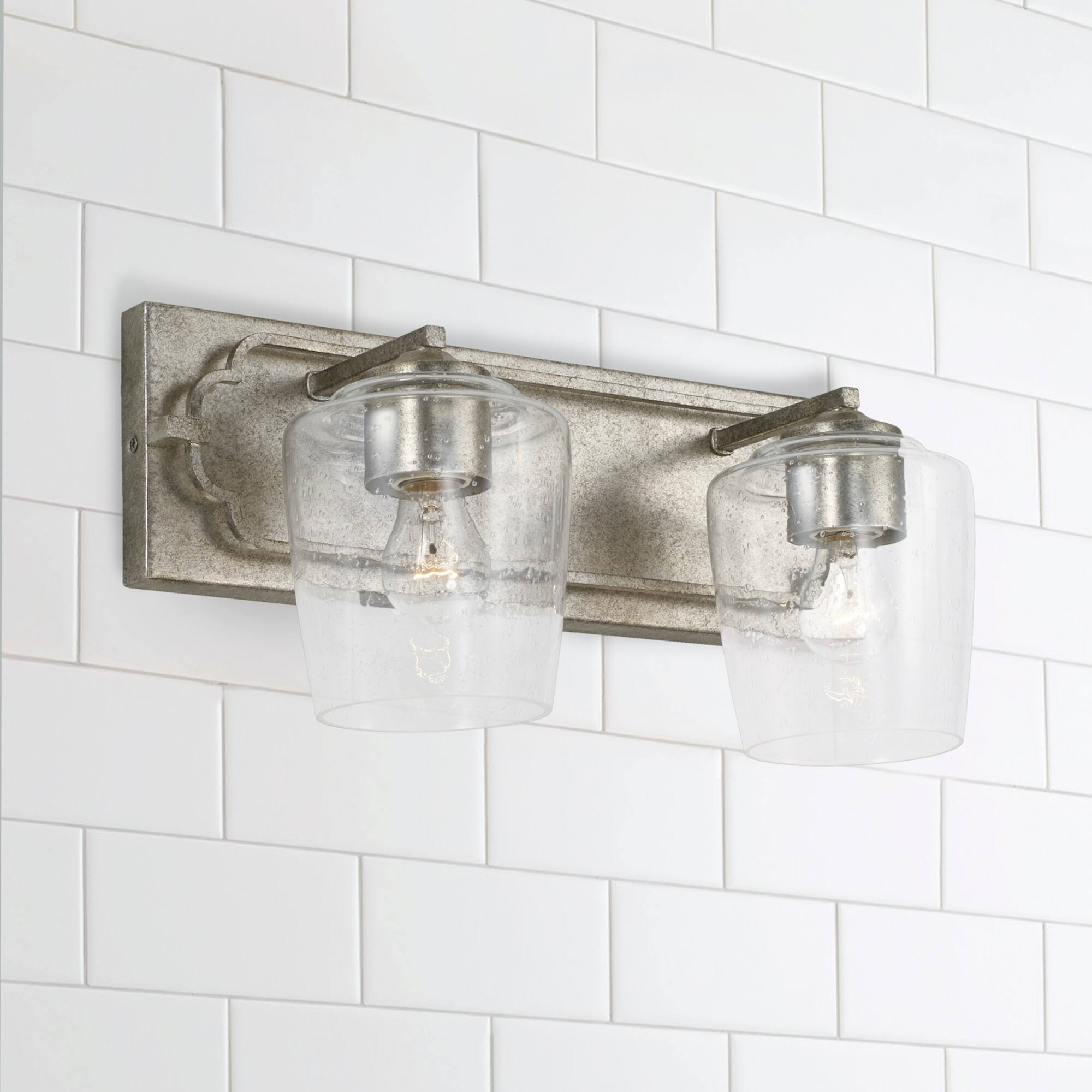 2 Light Vanity, Old Bronze L192