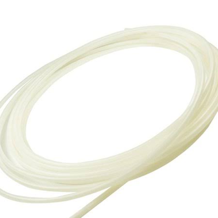 White Semi-Clear Plastic Tubing T6539