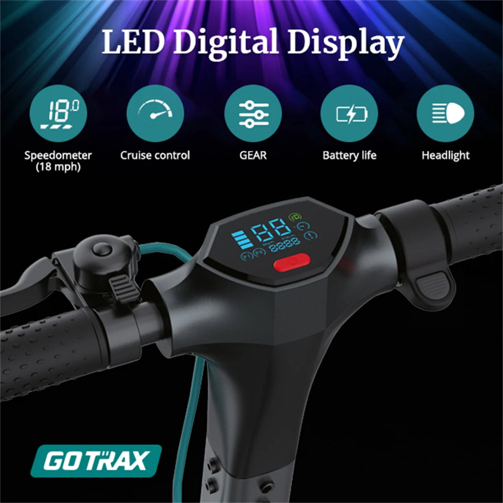 Gray 300W 10" Tire Foldable Electric Scooter K953474