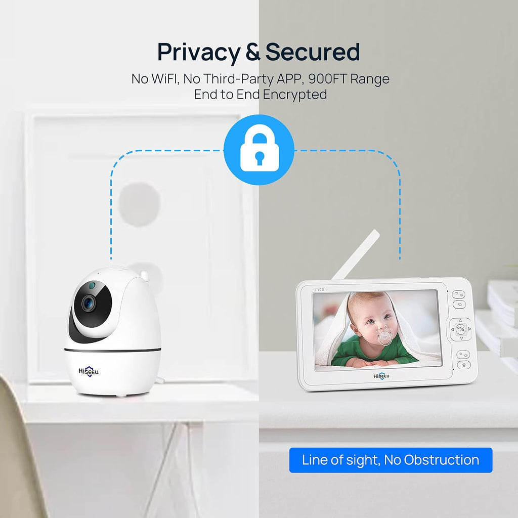 1080P Wireless Baby Monitor with Night Vision I10141