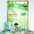 Blue Framed Canvas - 30 in. Wide x 40 in. High W536312