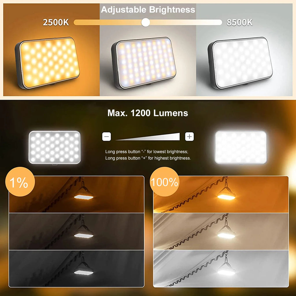 Camping Lantern USB Rechargeable Flashlight I9457